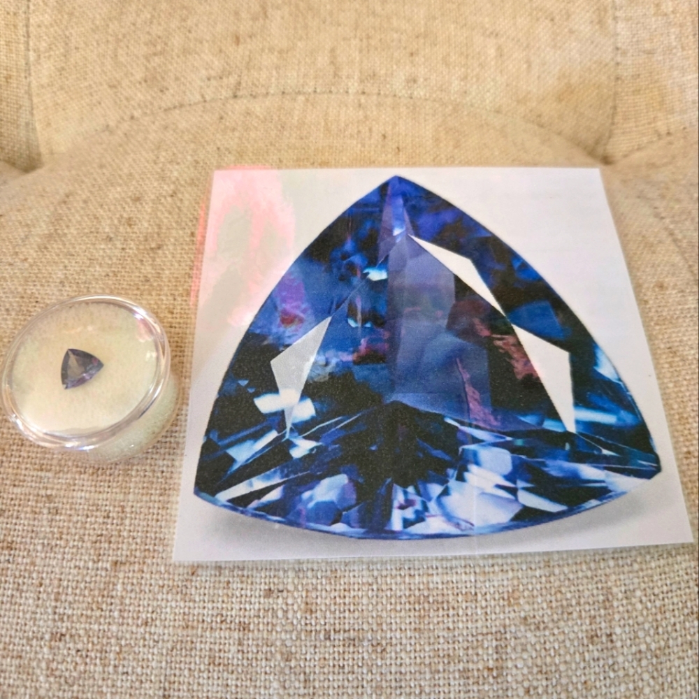 "Natural Tanzanite 1.39ct. Gemstone"